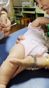 毛仔打疫苗咯