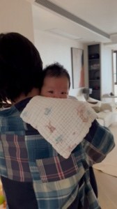 干妈来看毛仔啦